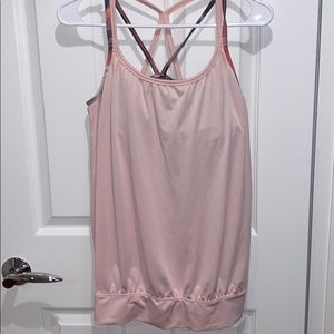 CUTE Workout Tank Top With Built In Sports Bra